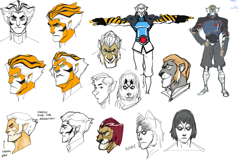 Ryu Kihyun’s unused concept art for Tigra.